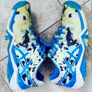 Asics Gel Resolution 7 Melbourne Australia Kangaroo Sneakers E760Y Womens Size 9